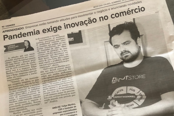 Matéria em Jornal